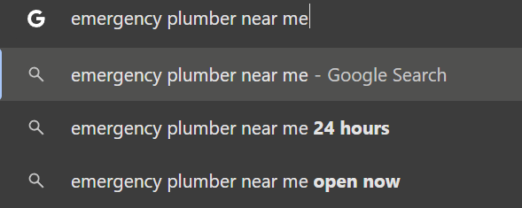 a screenshot of a google search with buying intent 
