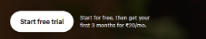 Clear Call to Action on their landing page 