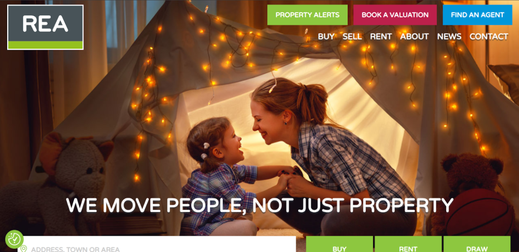 Example of a strong website